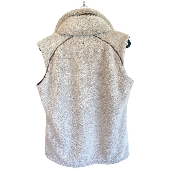 KUHL Flight Fleece Vest Women's Large Stone Ivory - Picture 8 of 17